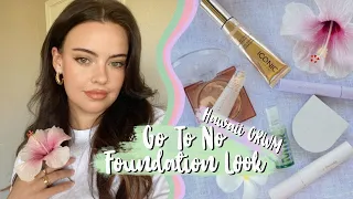 Go To No Foundation Look ✨⎢GRWM In Hawaii ⎢Julia Adams