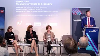 Session Three – Managing revenues and spending
