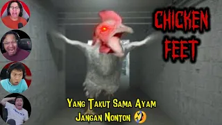 Reaksi Gamers Di Kejar Anak Ayam - Chicken Feet Gameplay