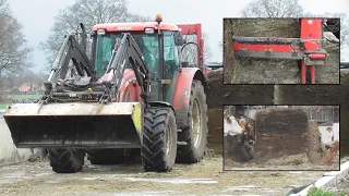 Feeding cattle with Zetor & Trioliet