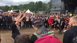 BLOODSTOCK 2019 - Thy art is murder - reign of darkness ( WALL OF DEATH )