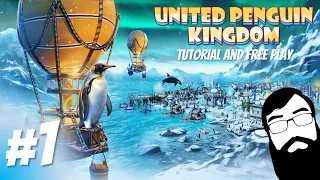 City building with PENGUINS! United Penguin Kingdom Tutorials and Free Play - New Full Release!