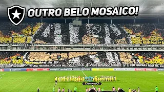 TORCIDA DO BOTAFOGO FAZ BELO MOSAICO NA LIBERTADORES! 🔥 Botafogo x Universitario