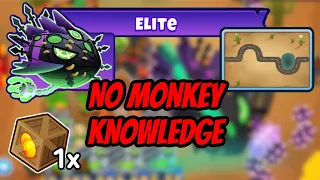 Lych ELITE Tutorial | NO MONKEY KNOWLEDGE + 1 CASH DROP | End of the Road | BTD6 Boss