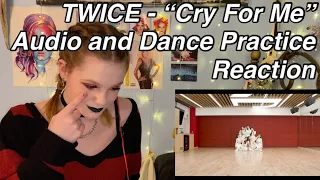 Dance Major Reacts: TWICE (트와이스) - "Cry For Me" Audio and Dance Practice Reaction