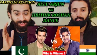 Pakistani Reacts To Allu Arjun vs Hrithik Roshan Dance competition|Best Moves|