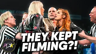 Top 10 Most UNPROFESSIONAL Wrestling Moments Caught On Camera | PartsFunKnown