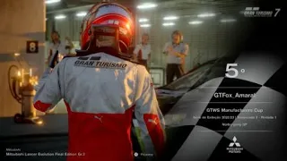 Gran Turismo® 7  | GTWS Manufacturers Cup | Nürburgring GP | Mitsubishi Lancer Evo Final Gr.3