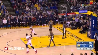 GS Warriors vs New Orleans Pelicans 1st Half Highlights   01 16 2019 NBA Season