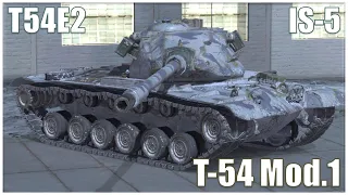 T54E2, IS-5 & T-54 Mod.1 ● WoT Blitz