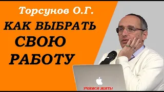 Торсунов О.Г. Как выбрать свою работу. Учимся жить.