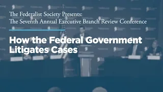 How the Federal Government Litigates Cases [EBR 2019]