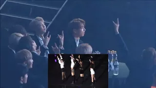 BTS Jungkook reaction to BlackPink (So Hot @SBS Gayo Daejun 2017)