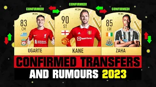 FIFA 23 | NEW CONFIRMED TRANSFERS & RUMOURS! 🤪🔥 ft. Kane, Ugarte, Zaha... etc