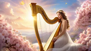Beautiful Ambience 😌 Heavenly Background Music 😌 Relaxing Harp Instrumentals