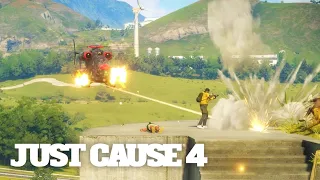 JUST CAUSE 4 NPC Wars (Army of Chaos vs Black Hand)