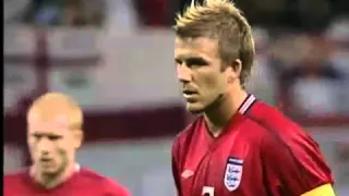 2002 World Cup .. England - Argentina 1-0