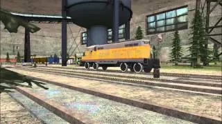 Gmod railfanning Episode 1: Some trains on the GM_trainset District.