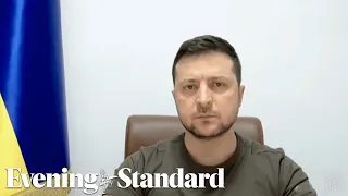 In Full: Volodymyr Zelensky asks MPs to make sure ‘skies are safe’ as he addresses House of Commons