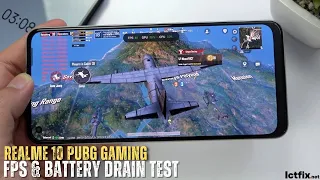 Realme 10 PUBG Mobile Gaming test | Helio G99