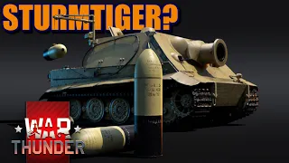 War Thunder STURMTIGER? 380mm building remover!