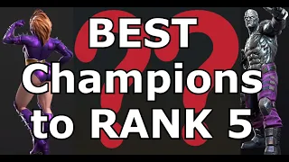 The BEST CHAMPIONS To RANK 5 In EACH CLASS..? Some Will SURPRISE YOU! Jan 2023 Edition | Marvel MCOC