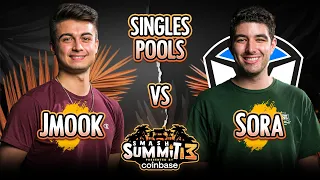 Jmook vs Sora - Singles Pools: Group D - Smash Summit 13 | Sheik vs Fox