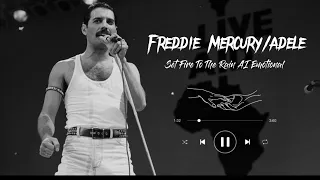 Freddie Mercury - Set Fire To The Rain Duet|Adele A.I Emotional #freddiemercury #ai