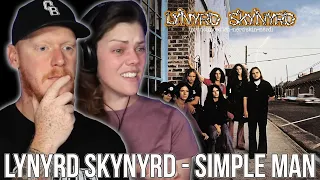 COUPLE React to Lynyrd Skynyrd - Simple Man | OFFICE BLOKE DAVE