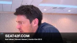 Karl Urban Almost Human Interview Comic Con