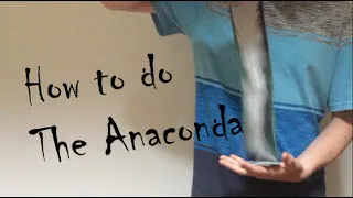How to do the Anaconda Card Flourish