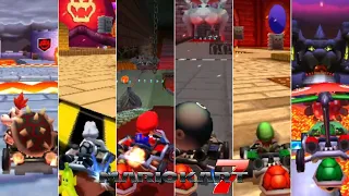 Mario Kart 7 CTGP-7 // All 6 Bowser Castle Courses [150cc]