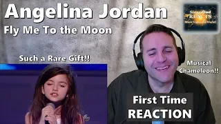 Classical Singer Reaction - Angelina Jordan | Fly Me To the Moon. 8-year-old Remarkable Artist!