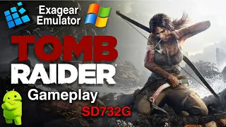 Tomb Raider 2013 (PC) Gameplay | Exagear (Windows) Emulator Android | Best Settings Exagear Emulator