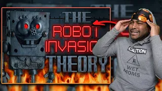 PATRICK HAS BEEN EXPOSED!!... SPONGEBOB CONSPIRACY #7: The Robot Invasion Theory ( Alex Bale )