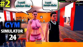 I Opened A Vitamin Bar GYM SIMULATOR 24 Gameplay Experience In Hindi