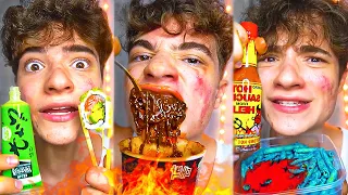 Extreme Spicy Food Tiktok Compilation 3 | @Spizeethegoat