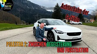 POLESTAR 2 - Auf 500km von Fahrspass bis Ladechaos alles erlebt [Deutsch 4K] | Vision E Drive Nr.242