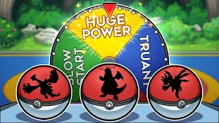 The Wheel Decides Your Ability, Then Choose Your Starter!