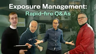 Exposure Management: A WithSecure™ Rapid-fire Q&A series