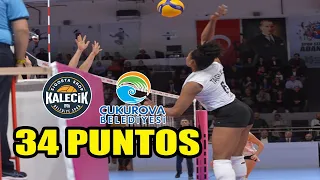 Angela Leyva 34 puntos y victoria  en la liga de turquia