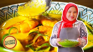 MASAK LEMAK CILI PADI UDANG & NENAS PALING SEDAP