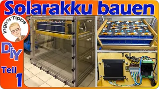 14.4 kWh solar battery build it yourself for solar system part 1 the LiFePo4 battery pack IngosTipps