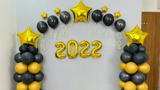 New Year Party Decoration at home
