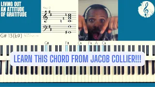 Learn Jacob Collier's SPECIAL CHORD + REHARM in "How Deep Is Your Love"! - PIANO TUTORIAL
