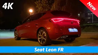 Seat Leon FR 2020 - Quick look in 4K | Interior - Exterior (Day - Night), loud exhaust sound!