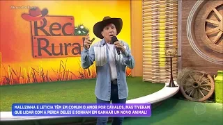 Eri Johnson apresenta programa "Rec Rural" no Hora do Faro