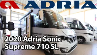 Adria Sonic Supreme 710 SL 2020 Motorhome 7,52 m