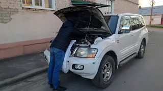 PAJERO сломался на пол пути до дома