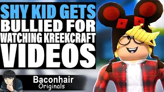 Shy Kid Gets Bullied For Watching KreekCraft Videos | Brookhaven Movie Roblox